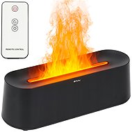 Ruhhy 26328 Decorative RGB LED humidifier with flame effect, 250 ml, black - Air Humidifier
