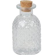 DOCHTMANN Glass decorative bottle with cork lid 100 ml - Liquor Bottle