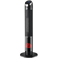 Teesa TSA9017 Column electric heater with flame effect, 2000 W, remote control - Outdoor Heater