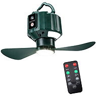 RealG RC-K-1484 Portable hanging LED fan with USB remote control, 5200 mAh - Fan