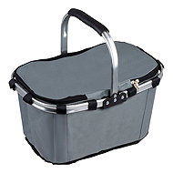 Bauerkraft X-227 Foldable thermal bag 25 l, waterproof, grey - Picnic Basket