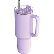 Quokka Stream s brčkem 1200 ml, fialový - Thermal Mug