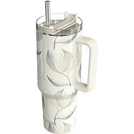 Quokka Stream with Straw 1200ml, Cotton - Thermal Mug