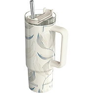 Quokka Stream s brčkem 950 ml, Cotton - Thermal Mug