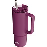Quokka Stream s brčkem 950 ml, Burgundy - Thermal Mug