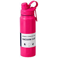 Verk 07388 Thermal Bottle with Holder 700ml, Pink - Thermos