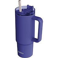 Quokka Stream s brčkem 950 ml, Dusk blue - Thermal Mug