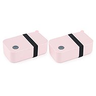KEEEPER Luna Snack Box 0.9L, Pink, 2 pcs - Food Container Set