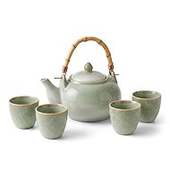 H&L Stoneware tea set, light green - Tea Set