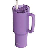 Quokka Stream s brčkem 1200 ml Amethyst Purple - Thermal Mug