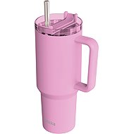 Quokka Stream s brčkem 1200 ml Blossom Pink - Thermal Mug