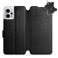 mobiwear Flip pro Motorola Moto G23 - Kožený, černý - Phone Cover