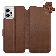 mobiwear Flip pro Motorola Moto G23 - Kožený, hnědý - Phone Cover