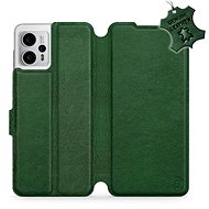 mobiwear Flip pro Motorola Moto G23 - Kožený, Zelený - Phone Cover