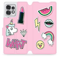 Mobiwear Flip pro Motorola Edge 40 Pro - M129S - Phone Cover