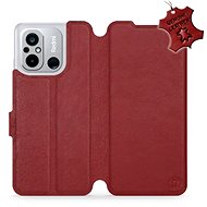 Mobiwear Leather flip for Xiaomi Redmi 12C - Dark red - L_DRS - Phone Cover