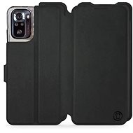 Mobiwear Soft Touch flip pro Xiaomi Poco M5s Černé - Phone Case