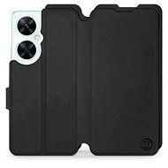 Mobiwear Soft Touch flip pro Huawei Nova 11i Černé - Phone Case