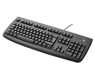 Klávesnice Logitech Internet keyboard 250 Deluxe černá, slovenská - -
