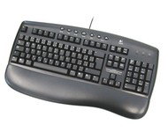 Klávesnice Logitech Internet keyboard - černá, PS/2 - Keyboard