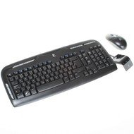 Logitech Cordless Desktop EX 110 PS/2 - Keyboard and Mouse Set