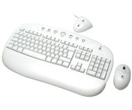 Set Logitech Cordless Internet Pro Desktop OEM - rádiová Klávesnice + optická rádiová myš - Keyboard and Mouse Set