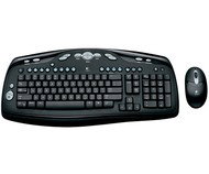 Logitech Cordless Desktop LX300 - Keyboard and Mouse Set