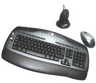Logitech Cordless Desktop LX700 CZ - Keyboard and Mouse Set