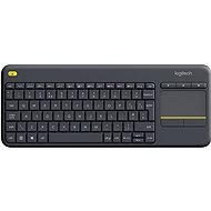 Logitech Wireless Touch KBD K400 Plus DE Black - Tastatur