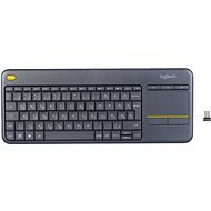 Logitech Wireless Touch Keyboard K400 Plus HU - Klávesnica