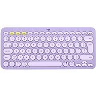 Logitech Bluetooth Multi-Device Keyboard K380, Lavender and Lemonade - US INTL - Keyboard