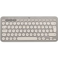 Logitech Bluetooth Multi-Device Keyboard K380, Almond Milk - US INTL - Keyboard