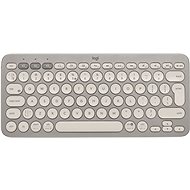 Logitech Bluetooth Multi-Device Keyboard K380, Almond Milk - US INTL - Keyboard