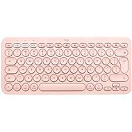 Logitech Bluetooth Multi-Device Keyboard K380 pre Mac, ružová – CZ + SK - Klávesnica