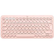 Logitech Bluetooth Multi-Device Keyboard K380 for Mac, Pink - CZ+SK - Keyboard