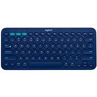 Logitech K380 Bluetooth Multi-Device Keyboard DE Blue - Keyboard