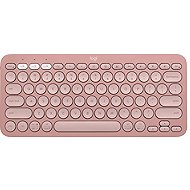 Logitech Pebble Keyboard 2 K380s, Rose - CZ/SK - Keyboard