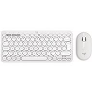 Logitech Pebble 2 Combo MK380s, Off-white - US INTL - Tastatur/Maus-Set