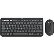 Logitech Pebble 2 Combo MK380s, Graphite – US INTL - Set klávesnice a myši