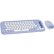 Logitech Pop Icon Combo, Lilac - US INTL - Keyboard and Mouse Set