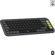 Logitech Pop Icon Keyboard, Graphite - US INTL - Keyboard