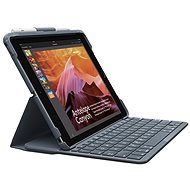 Logitech Slim Folio für iPad (7., 8. und 9. Generation) - UK - Hülle für Tablet mit Tastatur