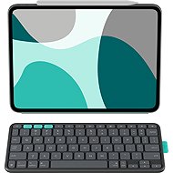 Logitech Flip Folio for iPad Pro (M4/M5)/Air (M2/M3/5th Gen) 11" Graphite - EN/SK - Tablet Case With Keyboard