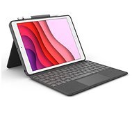 Logitech Combo Touch iPad (7., 8. és 9. gen.) - UK - Tablet tok billentyűzettel