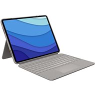 Logitech Combo Touch for iPad Pro 12.9" (5th generation), Sandy - CZ+SK - Keyboard