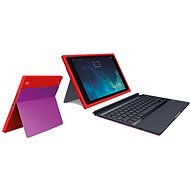 Logitech BLOK Protective Keyboard Case pre iPad Air 2 - červenofialové - Puzdro s klávesnicou