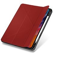 UNIQ Transforma Rigor Cover mit Ständer für Apple iPad Air 10,9“ (2020) - rot - Tablet-Hülle