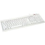 C-TECH KB-8300 PS/2 slim white - Keyboard