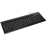 C-TECH KB-8300 PS/2 slim Black - Keyboard