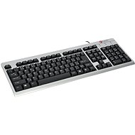 C-TECH KB-8300 USB slim silver - Keyboard